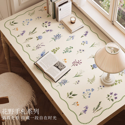 防水防油法式轻奢高级感书桌垫