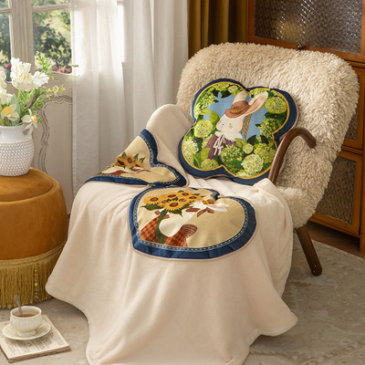 范居态度抱枕被加厚午睡车辆两用