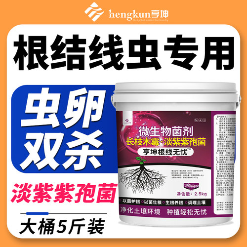 根结线虫专用药淡紫紫孢菌