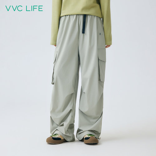 VVClife冲锋裤女户外登山工装裤