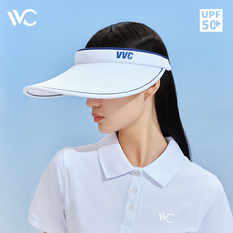 VVC防晒帽女防紫外线夏季亲子空顶帽遮阳男女式太阳帽儿童大帽檐