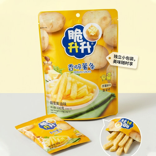 脆升升蜂蜜黄油宿舍囤货装