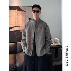 308B-JK6635-P168   休闲时尚简约假两件针织开衫 （网图慎用）A图片