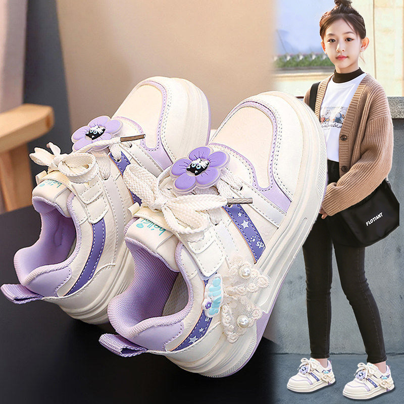 官网C&K女童小白鞋2026新款春季软底儿童运动鞋皮面女孩板鞋低帮,童鞋/婴儿鞋/亲子鞋,运动鞋,淘宝优惠券,粉丝福利购,淘宝优惠卷