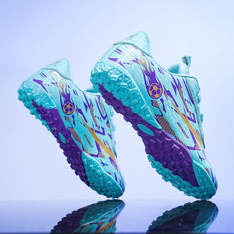 官网C&K儿童足球鞋男童运动鞋春季2026新款比赛训练碎钉球鞋学生