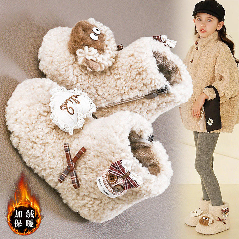 官网C&K女童雪地靴加厚2025新款冬季儿童公主加绒宝宝女孩大棉鞋,童鞋/婴儿鞋/亲子鞋,雪地靴,淘宝优惠券,粉丝福利购,淘宝优惠卷