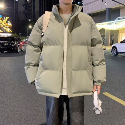 男士2025新款青少年短款棉衣