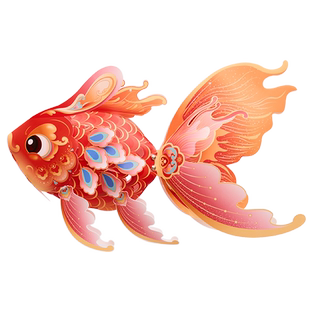 新年春节元宵马年非遗玲珑鱼灯手工diy花灯材料儿童金鱼灯笼拍照