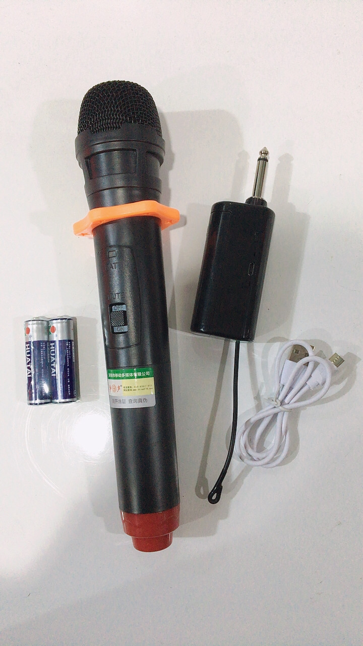 华声万能无线话筒家用ktv唱歌户外舞台音响通用手持麦克风接收器