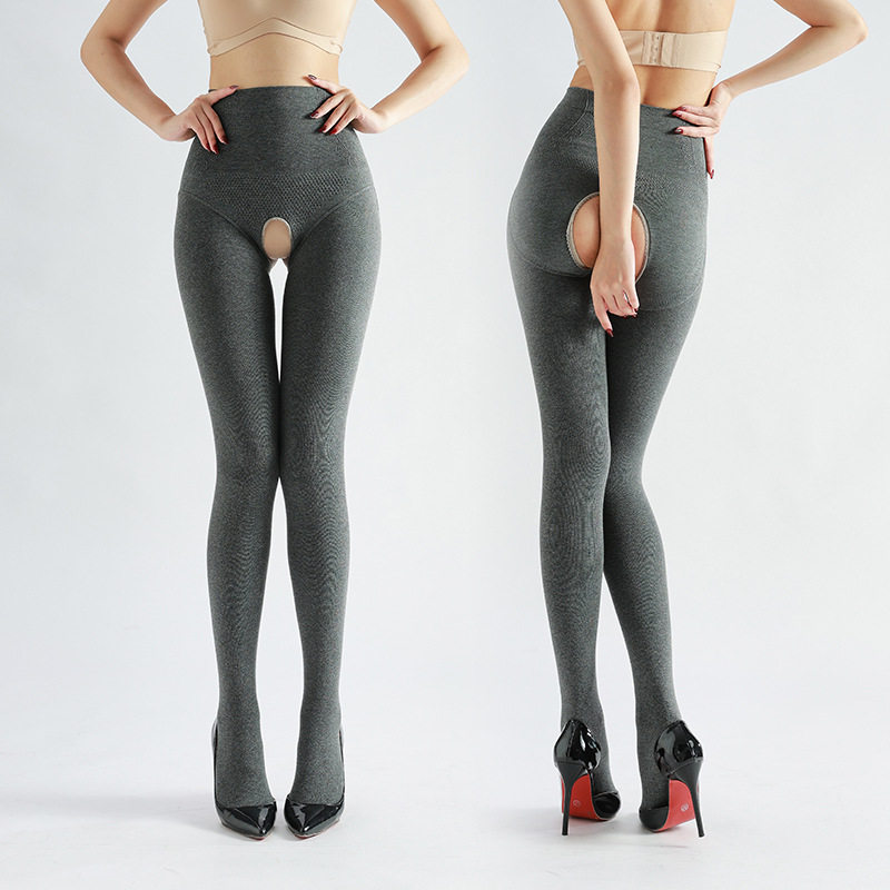 光腿棉秋冬开裆打底裤女加绒保暖性感免脱大码高腰收腹镂空连裤袜,女士内衣/男士内衣/家居服,中筒袜,淘宝优惠券,粉丝福利购,淘宝优惠卷