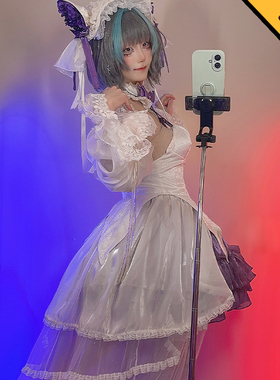 【定金】理想碧蓝航线cos服礼服废稿 柴郡cosplay服装游戏c服女装