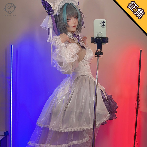 理想碧蓝航线礼服废稿柴郡cos服