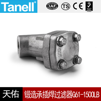 G61-1500LB锻造承插焊过滤器