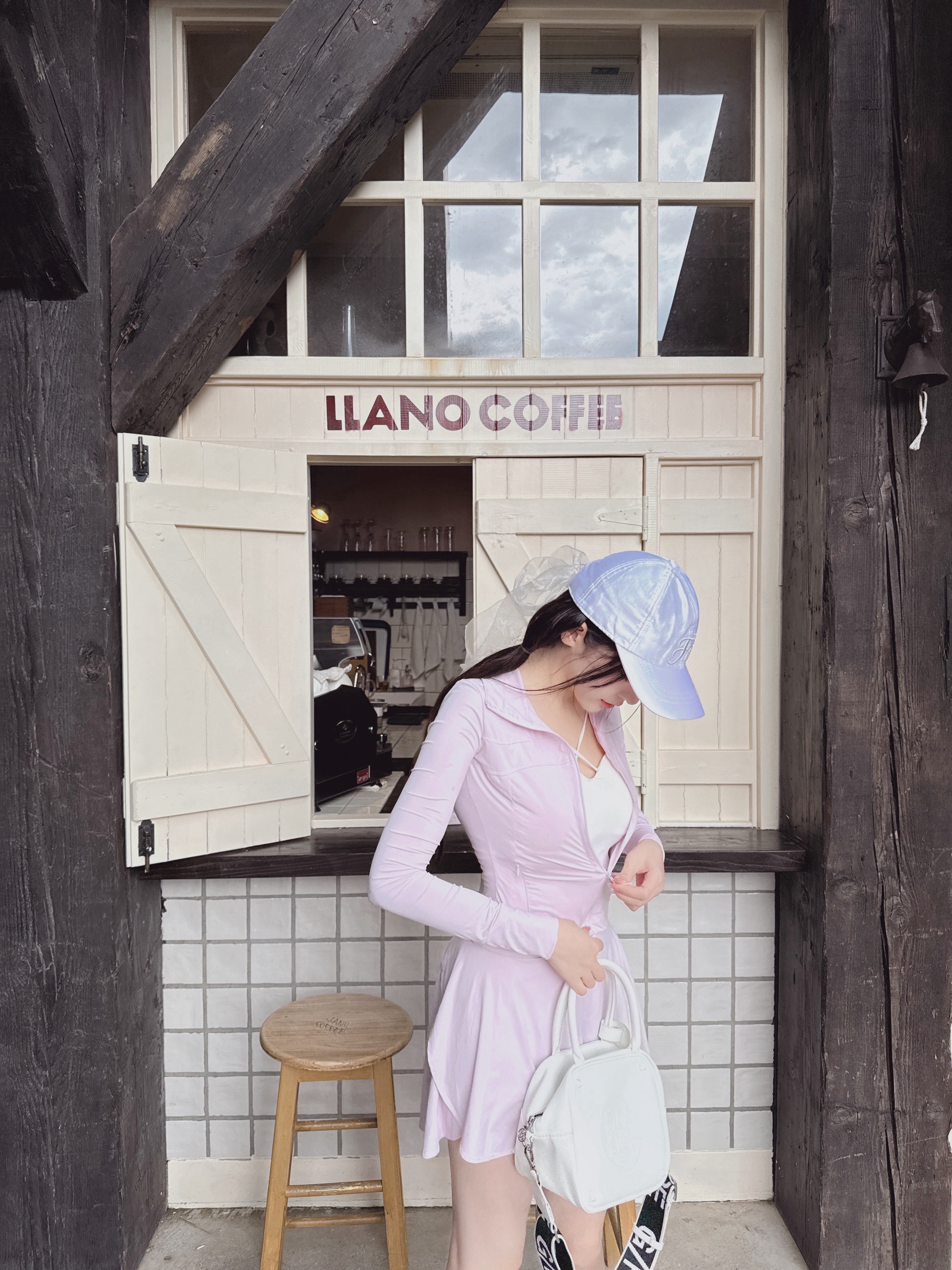 夏季荷叶边新品小众度假裙Nane