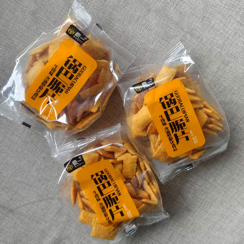 豪一锅巴脆片牛排味膨化食品