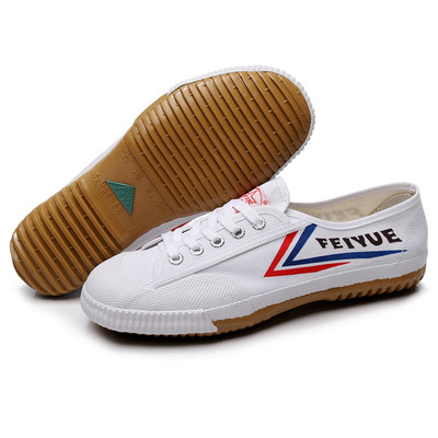 防滑耐磨帆布鞋晨练武术鞋小白鞋