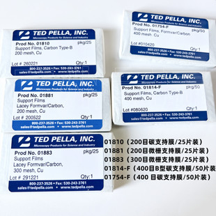 Formv Carbon pella铜网微栅纯碳超薄碳支持膜Lacey 广州竞赢ted