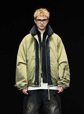 短款羽绒服男女同款正品冬季白鸭绒美式高街防寒保暖羽绒宽松外套