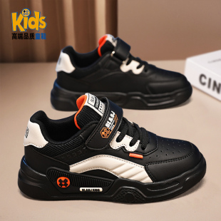 儿童鞋子男童鞋2025秋冬新款男孩学生男鞋轻便软底运动鞋冬季板鞋