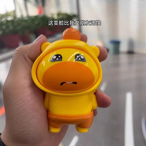 水豚噜噜变脸玩具创意趣味抽象