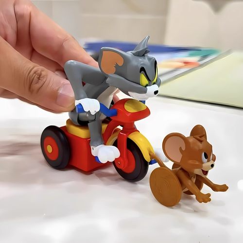 倒霉的汤姆猫盲盒猫和老鼠玩具