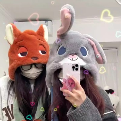 会动的耳朵疯狂动物城朱迪尼克狐