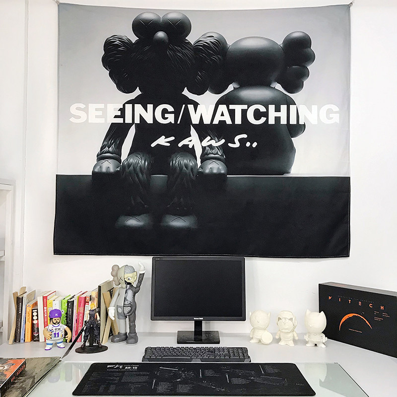 卡通挂布网红ins出租屋宿舍改造