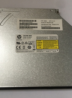 建兴DU-8RESH通用型串口SATA笔记本内置DVD光驱 9.5mm只读光驱