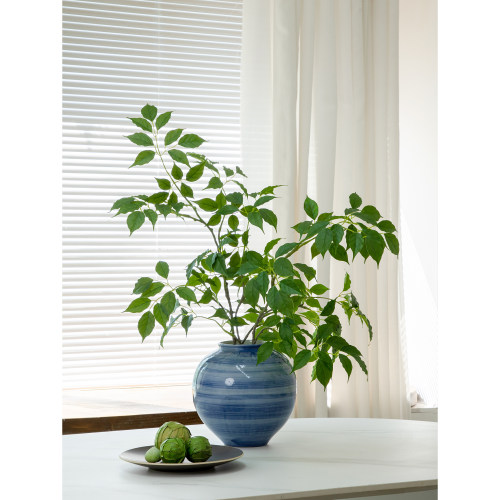 高仿真瓶插装饰家居仿真绿色植物