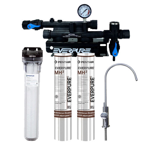爱惠浦（Everpure）Twin PF-MH2双联净水器商用净水机 双芯过滤