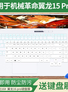 适用机械革命翼龙16ProRTX 5060锐龙7 H 255笔记本电脑键盘保护膜