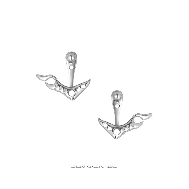 SUNVAGARIES图腾火焰防敏耳钉