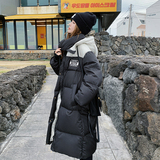 现货数据好撞色加厚保暖长款羽绒服女185-902-P330-K498，女装羽绒服，浙宝185