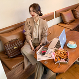 现货风衣外套2022春季新款韩版西装领风衣317-MY8856-K178-P125，女装西装，浙宝185