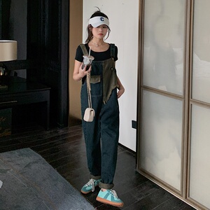 现货 水洗牛仔连体裤185-8539-P95-K148图片