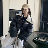 现货90绒针织拼接娃娃领小个子羽绒服185-9001-P290-K458，女装羽绒服，浙宝185