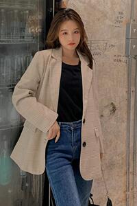 【现货】西装外套女2022春款宽松小西装西服317-MY2037-P105-K168图片