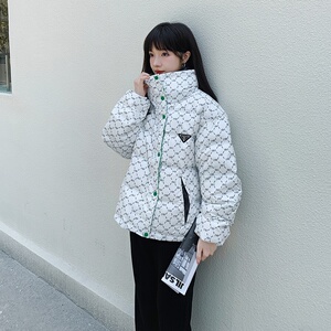 现货 大2022新款羽绒服短款外套女185-9917-P240-K378图片