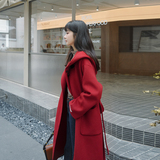 现货70毛双面羊绒大衣外套女185-9925-P255-418，女装毛呢外套，浙宝185