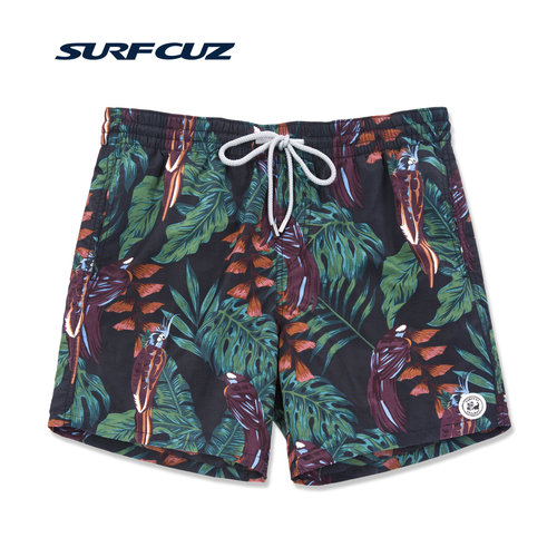 SURFCUZ宽松大码温泉游泳沙滩裤