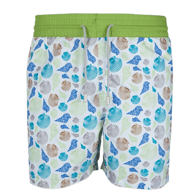 surfcuz 情侣款贝壳款沙滩裤海边度假夏季男士速干沙滩裤女短裤