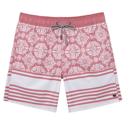 surfcuz男速干沙滩裤夏季短裤宽松大码游泳短裤男有内衬海边度假