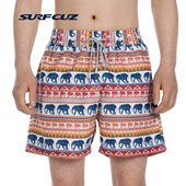 男短裤 surfcuz 有内衬 游泳短裤 男速干宽松夏季 海边度假男士 沙滩裤