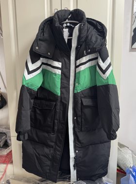 美特威女装羽绒服冬季连帽宽松长款加厚保暖羽绒外套蓬松鸭绒外套