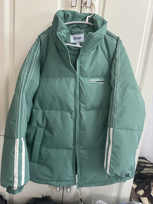 森马女羽绒服联名宽松立领时尚鸭绒上衣冬季加厚保暖插肩羽绒外套