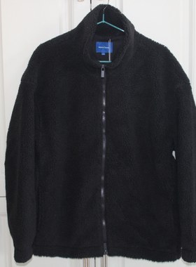 美特斯邦威仿羊羔绒秋冬棉服