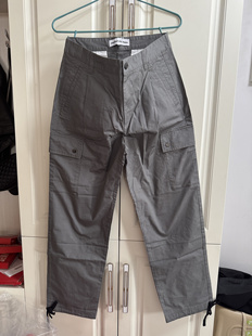 束脚绳运动长裤 百搭工装 春夏纯棉舒适直筒裤 国货美特威男休闲裤