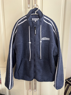 舒适立领拼接短款 时尚 仿羊羔绒棉服外套 新款 中华美家男棉服秋冬季