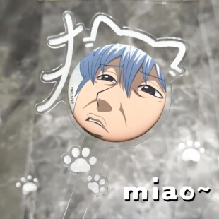 猫塑狗塑打卡棒二次元吧唧展示棒亚克力谷美道具可爱手持拍谷神器