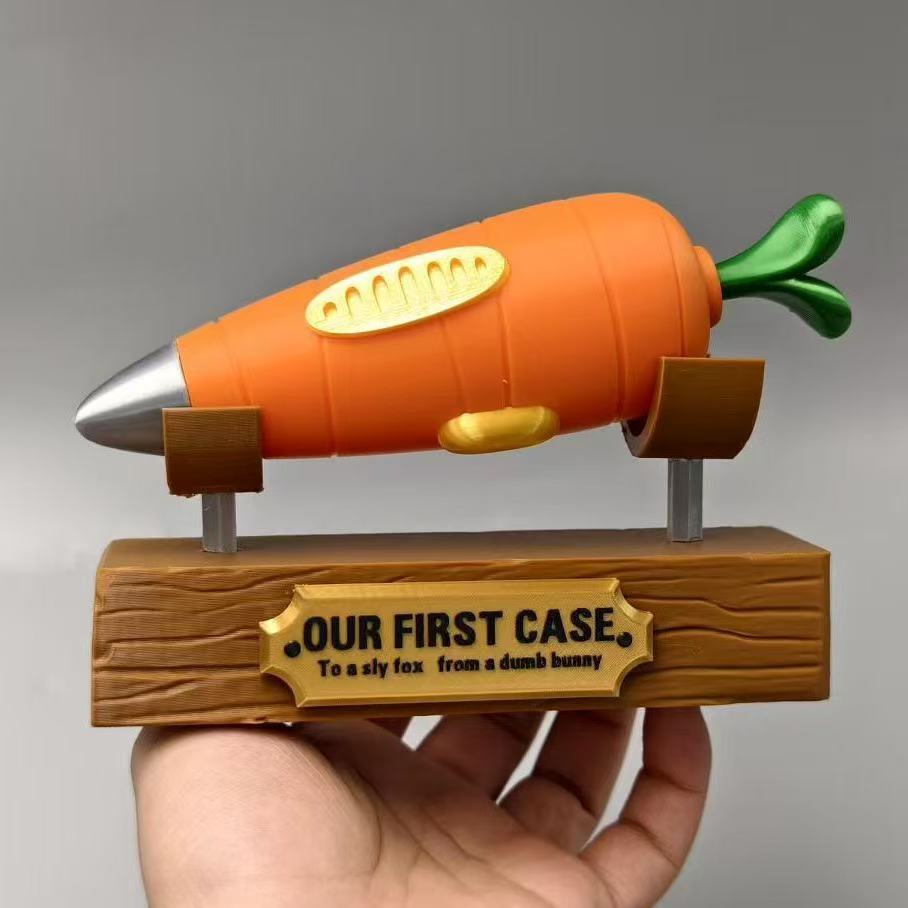 疯狂动物城2周边朱迪胡萝